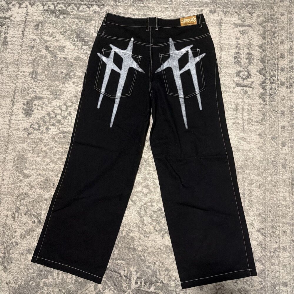 Loiter Originals Shadow Jeans Black  Sz 34